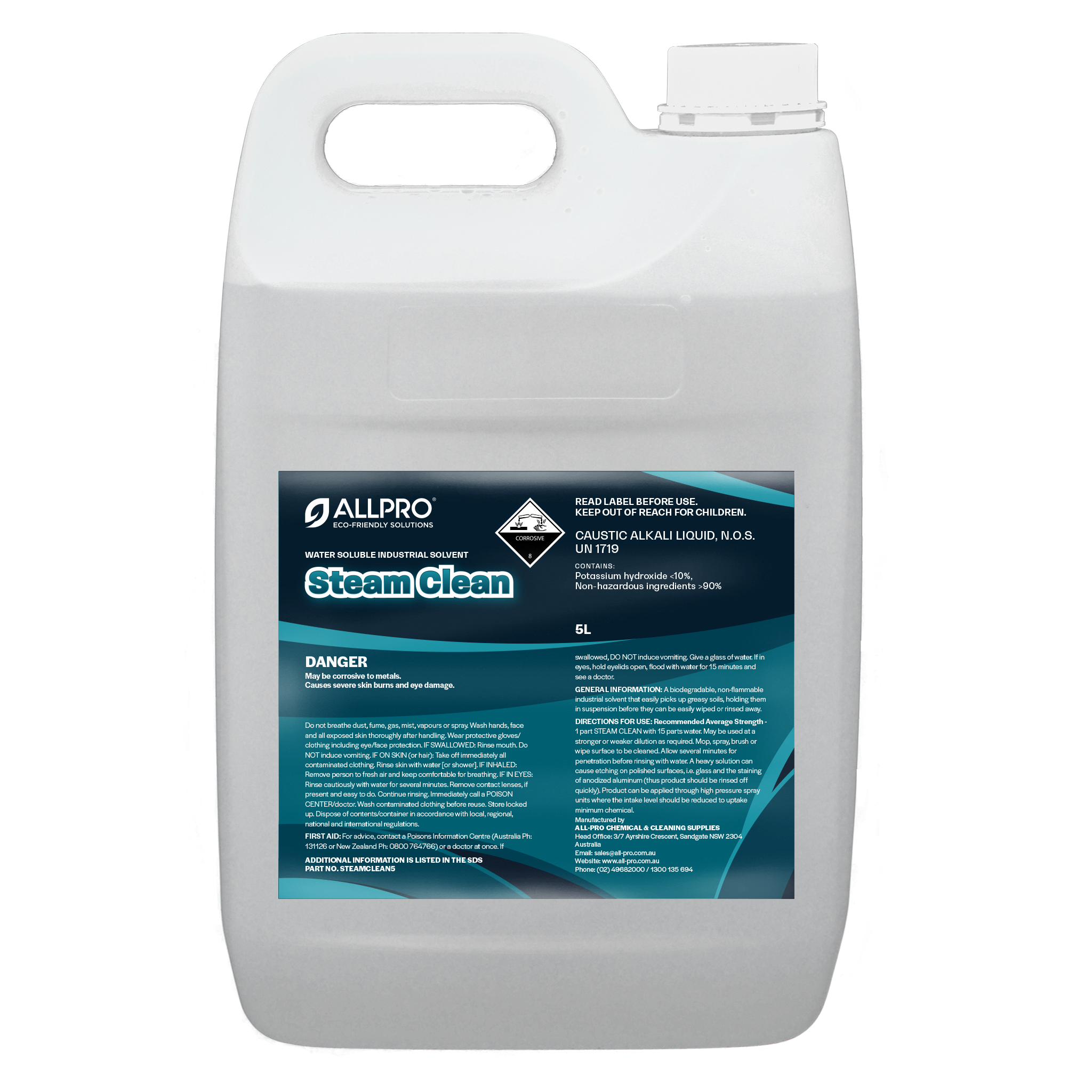 STEAM CLEAN – All Pro