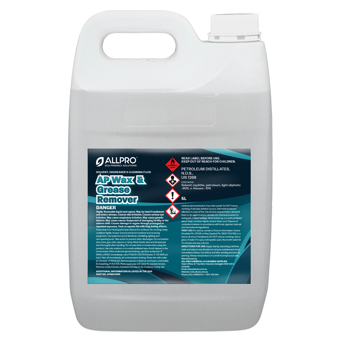 AP WAX & GREASE REMOVER