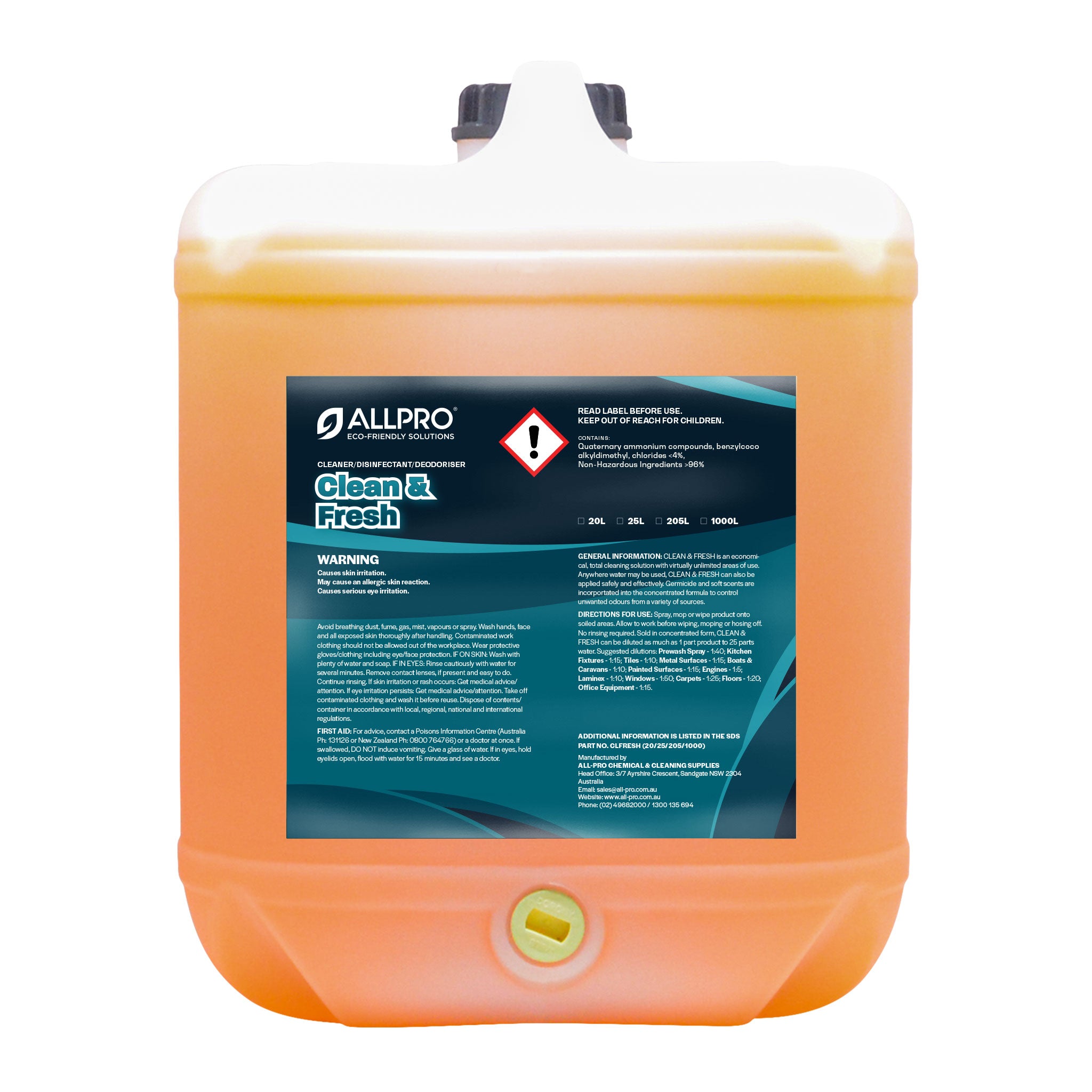 Fyrefresh For Clean CLEAN & FRESH – All Pro